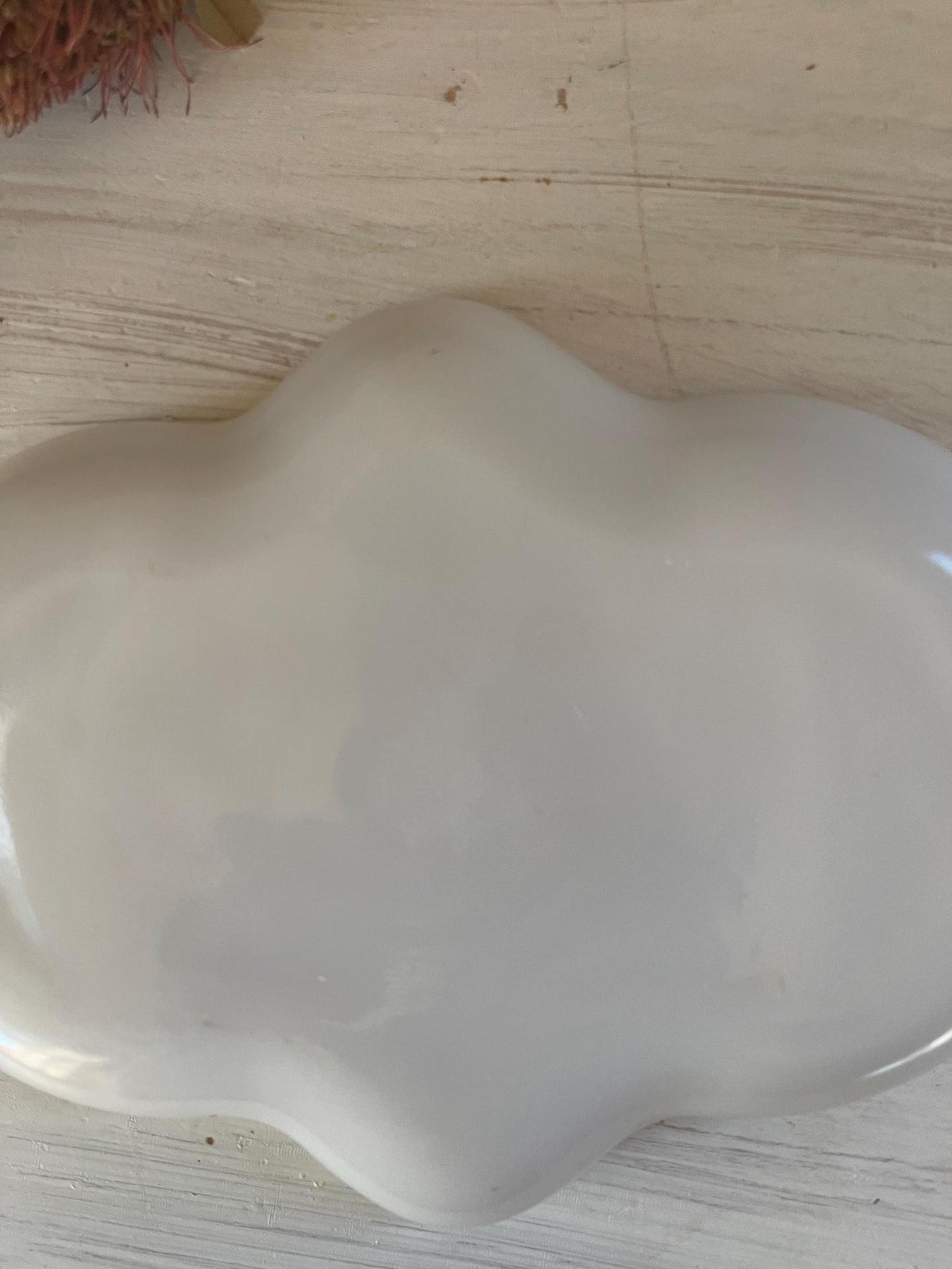 Vintage Fire King Veggie Tray: Clover-Shaped Gold Trim Relish Dish
