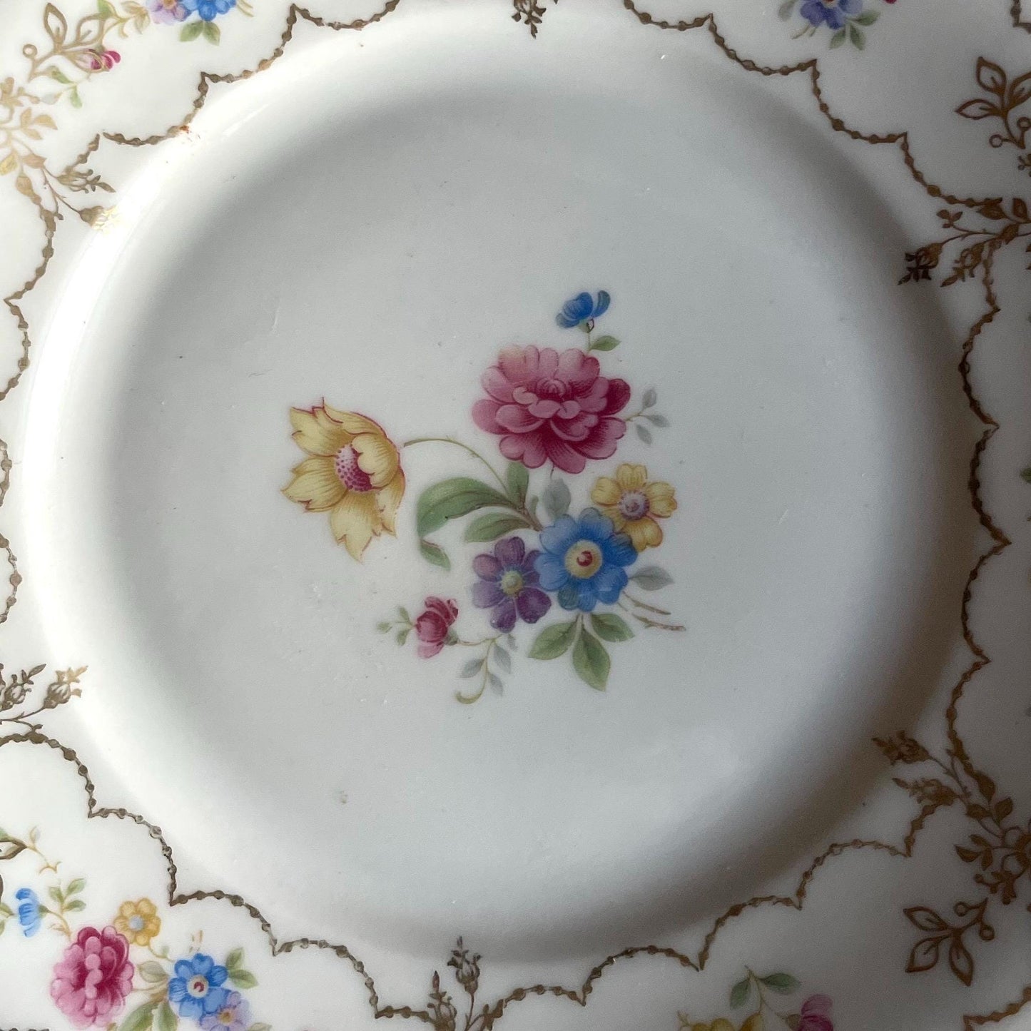 Winterling Bavaria China Plates | Bread and Butter Plates | Lunch Plates | Salad Plates | Vintage German China | Vintage Dishes