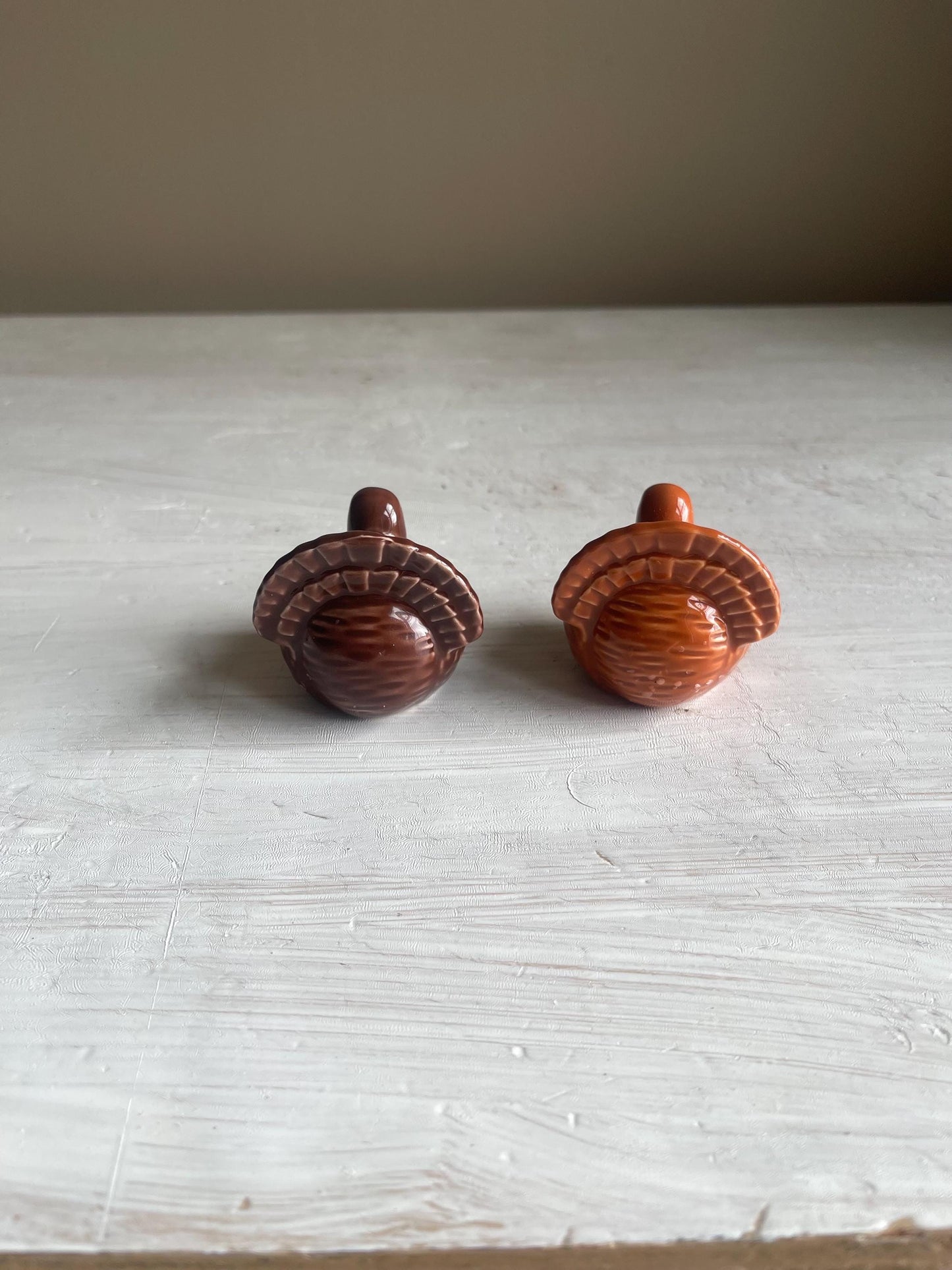 Vintage Thanksgiving Salt & Pepper Shakers | Turkey Salt and Pepper Set