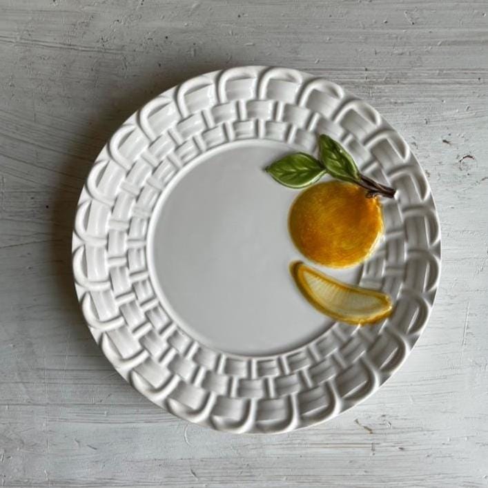 Cost Plus Fruit Plates Set of 4 | Vintage Plates | Cottagecore Dinnerware