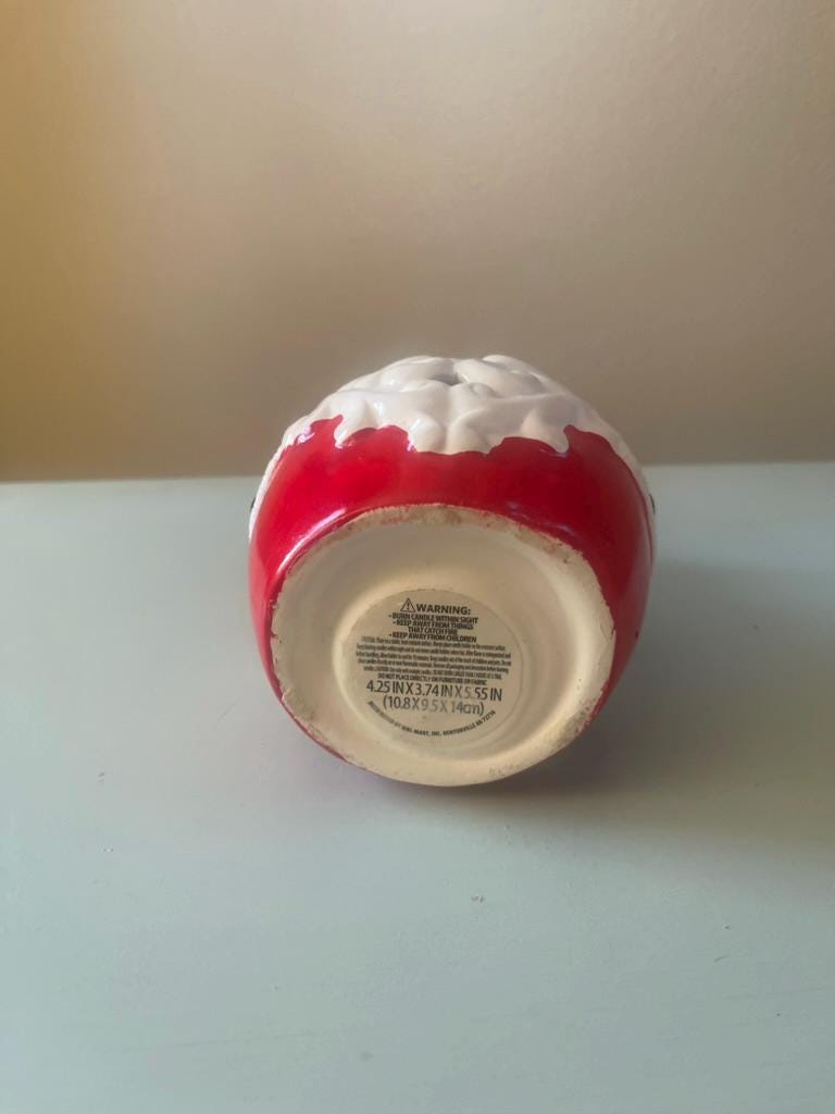 Vintage Santa Tea Light | Vintage Christmas | Christmas Tea Light Candle Holder | Santa Candle Holder