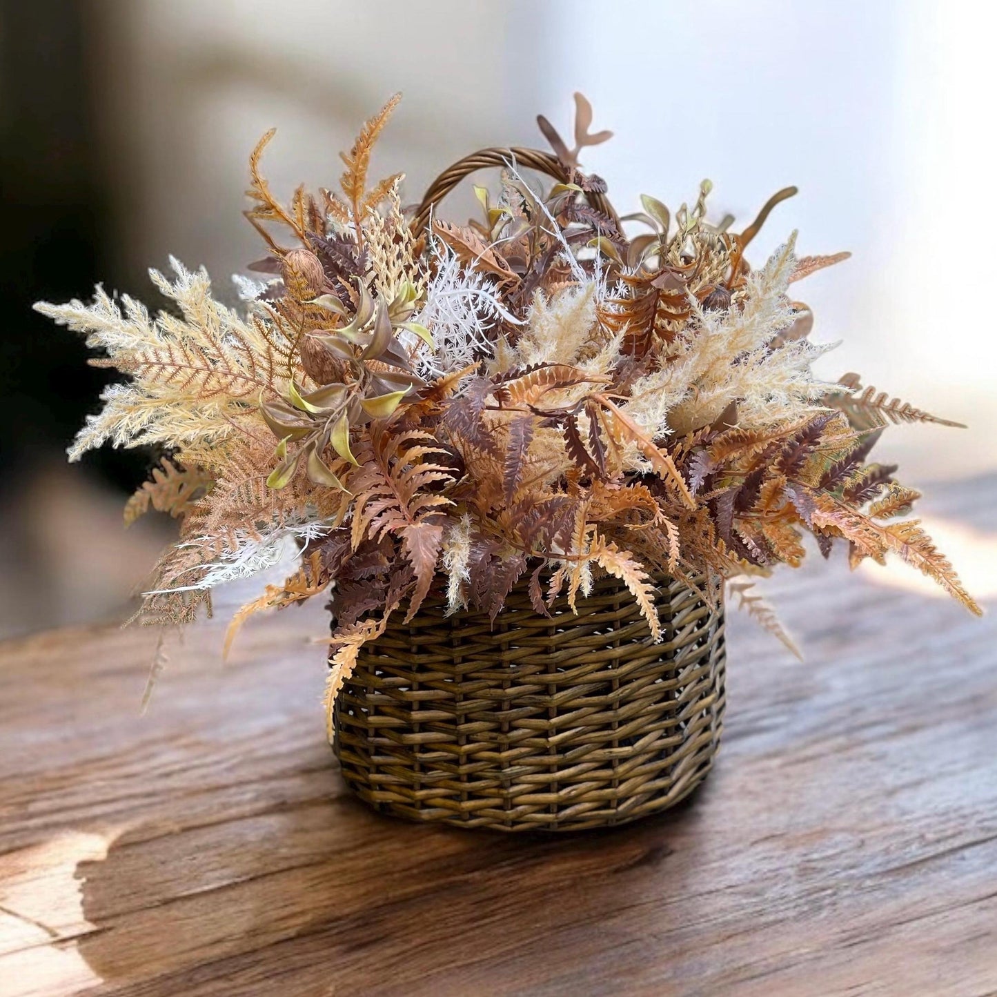 Fall Wall Basket | Pampas | Fall Decor | Floral Design | Wall Decor