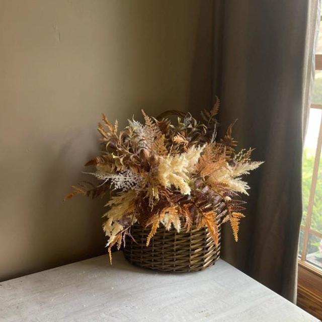 Fall Wall Basket | Pampas | Fall Decor | Floral Design | Wall Decor