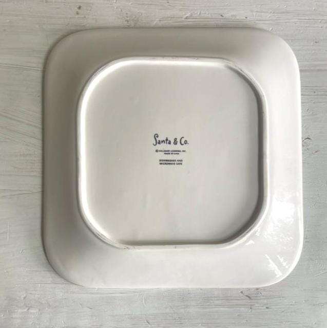 Vintage Santa Cookie Plate | Santa Cookie Plate | Christmas Plates | Vintage Christmas | Santa Cookie Platter | Santa & Co Plate