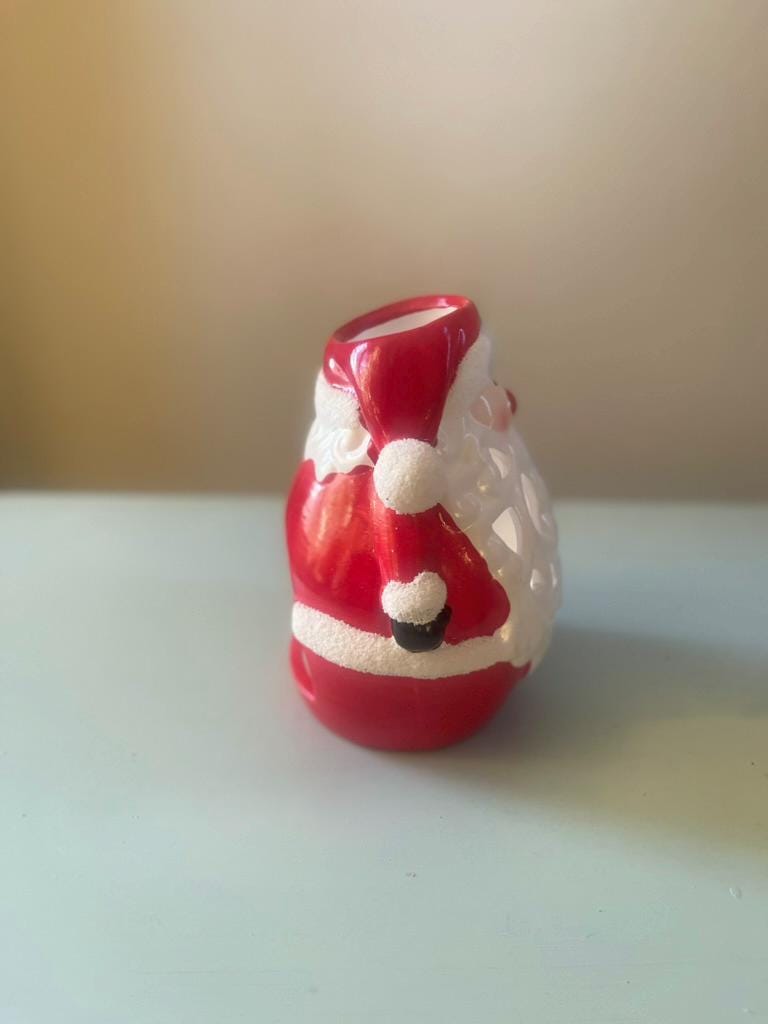 Vintage Santa Tea Light | Vintage Christmas | Christmas Tea Light Candle Holder | Santa Candle Holder