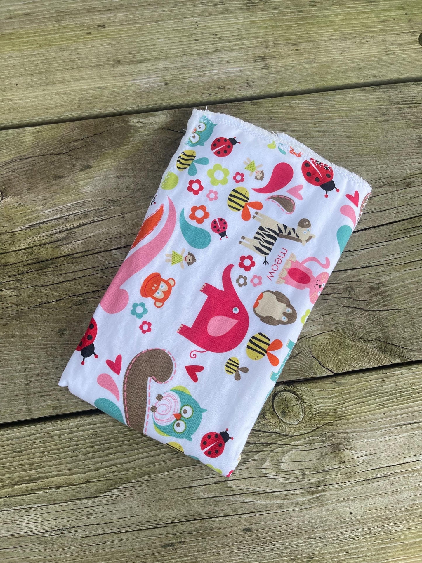 Baby Girl Burp Cloths | Thick Burp Cloth | Baby Gift | Baby Shower Gift | Best Baby Burp Cloth | Set of 2 Burp Cloths | Baby Girl Gifts
