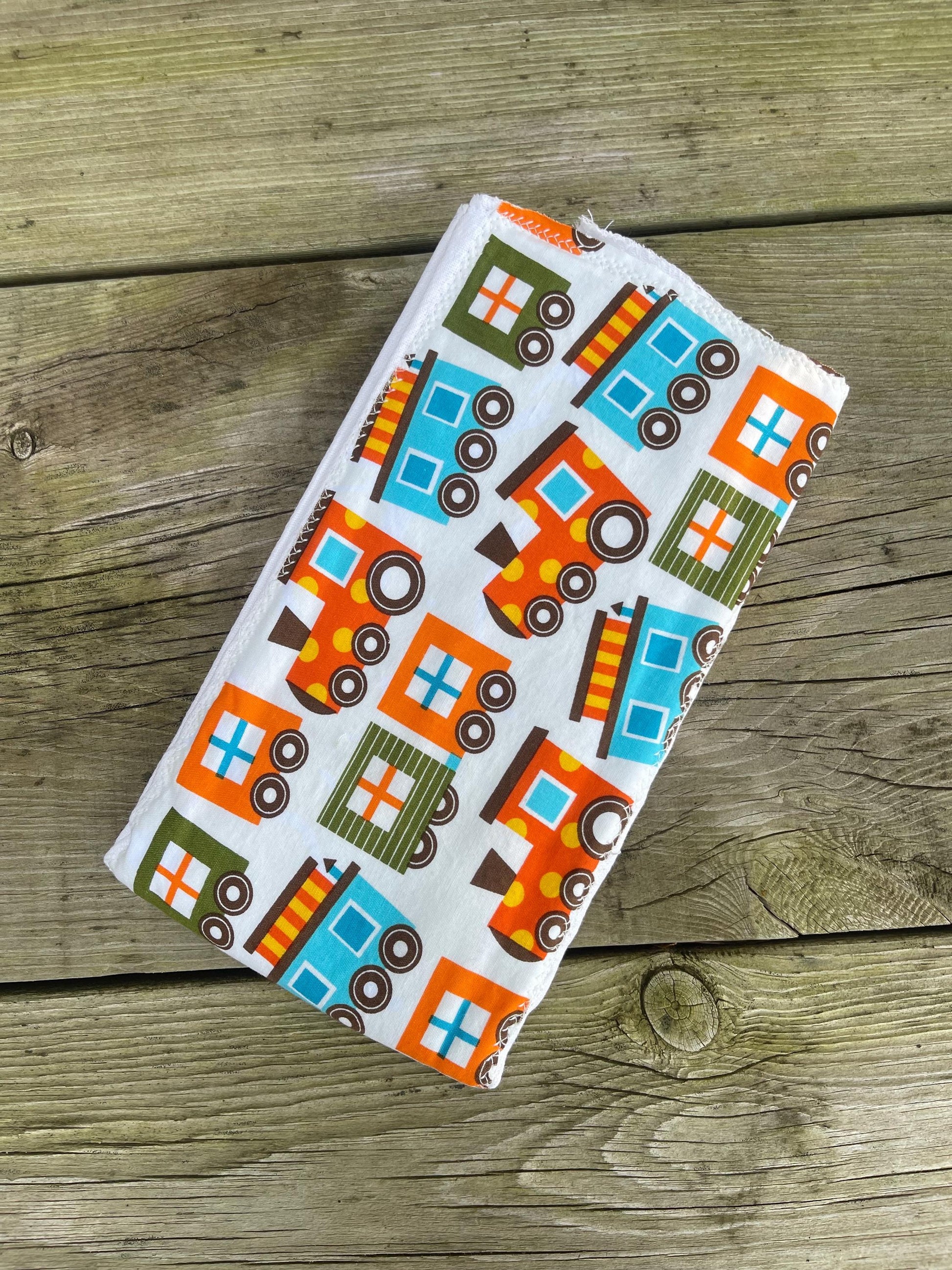 Baby Boy Burp Cloths | Thick Burp Cloth | Baby Gift | Baby Shower Gift | Best Baby Burp Cloth | Set of Three Burp Cloths | Baby Boy Gifts