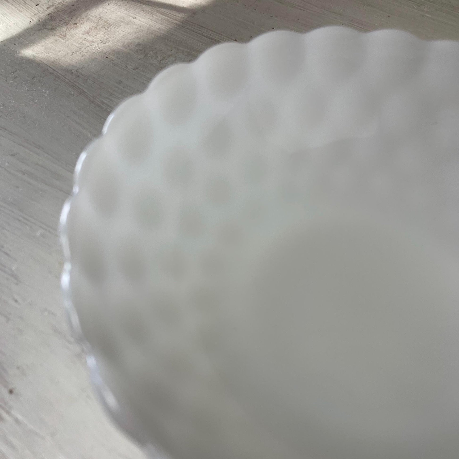 Anchor Hocking Milk Glass Bubble Bowl | Milk Glass Bubble Bowl | Vintage Milk Glass | Milk Glass Bowl | Anchor Hocking Milk Glass