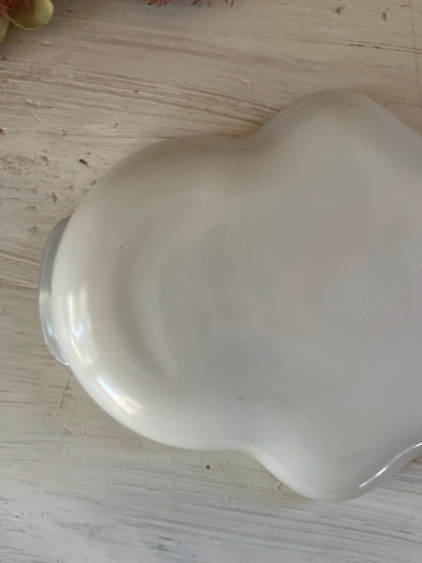 Vintage Fire King Veggie Tray: Clover-Shaped Gold Trim Relish Dish