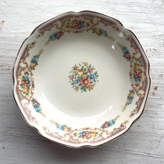 Vintage Mount Clemens Mildred Dessert Bowl | 1930s Vintage Dishes | Vintage Fruit Bowl | 1930s Sauce Bowl | Mount Clemens Mildred China