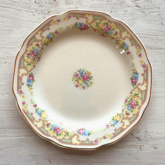 Vintage Mount Clemens Mildred Bread and Butter Plate | 1930s Vintage Dishes | Vintage Bread and Butter Plate | Mount Clemens Mildred China