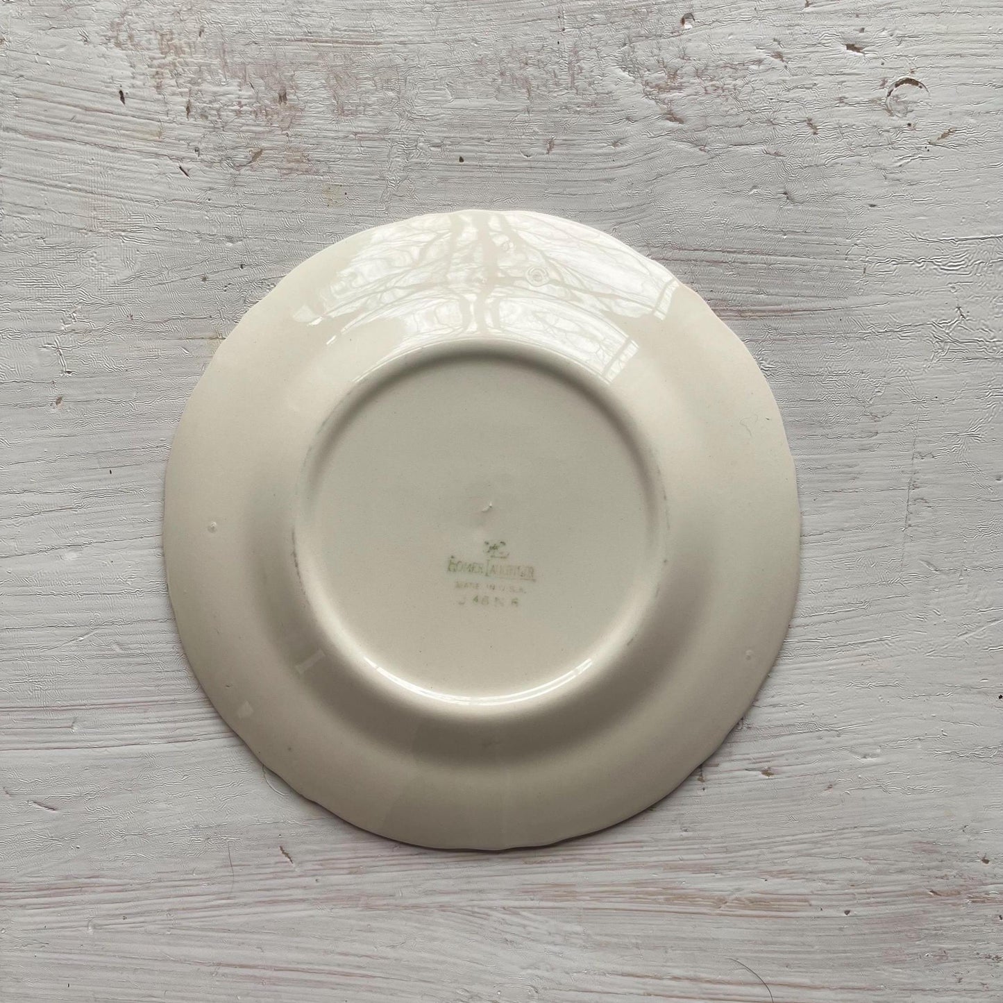 Homer Laughlin China Jean Pattern Plates | Laughlin Jean Dinner Plates | Vintage Floral Plates | Homer Laughlin Jean Salad Plates