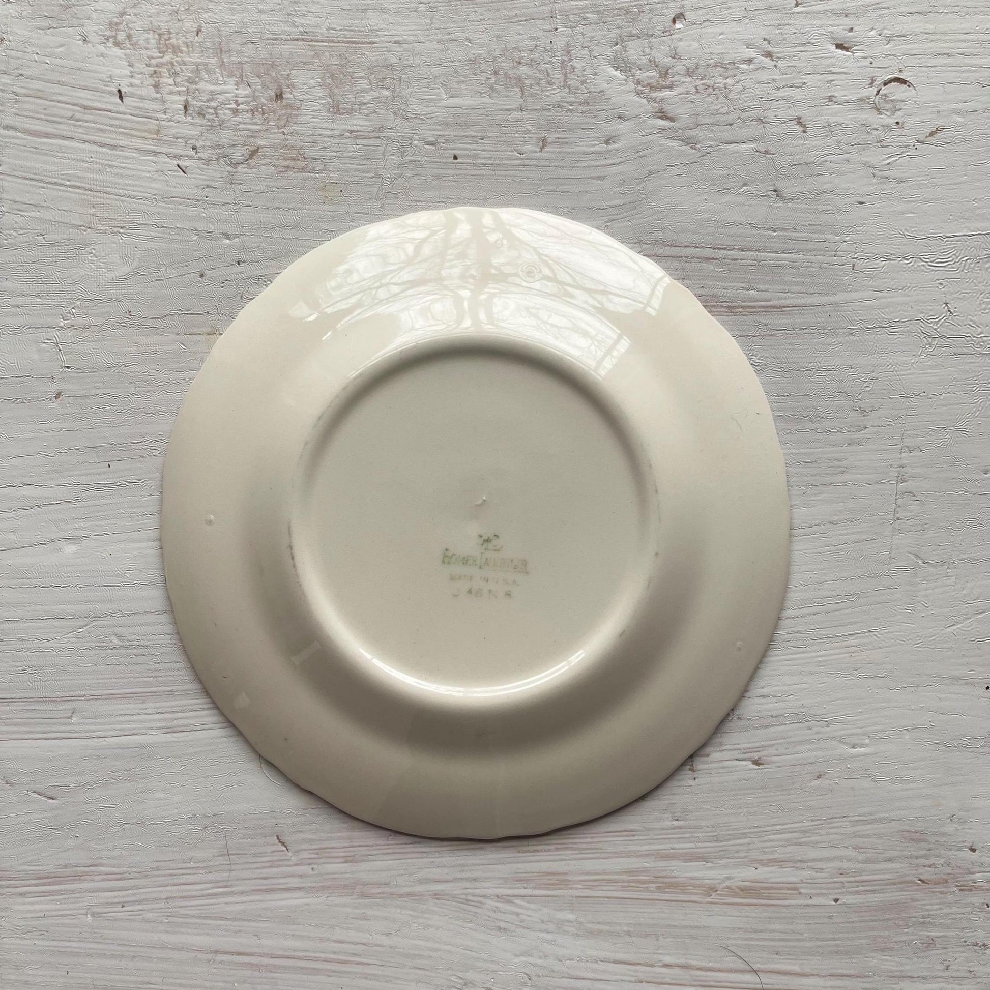 Homer Laughlin China Jean Pattern Plates | Laughlin Jean Dinner Plates | Vintage Floral Plates | Homer Laughlin Jean Salad Plates