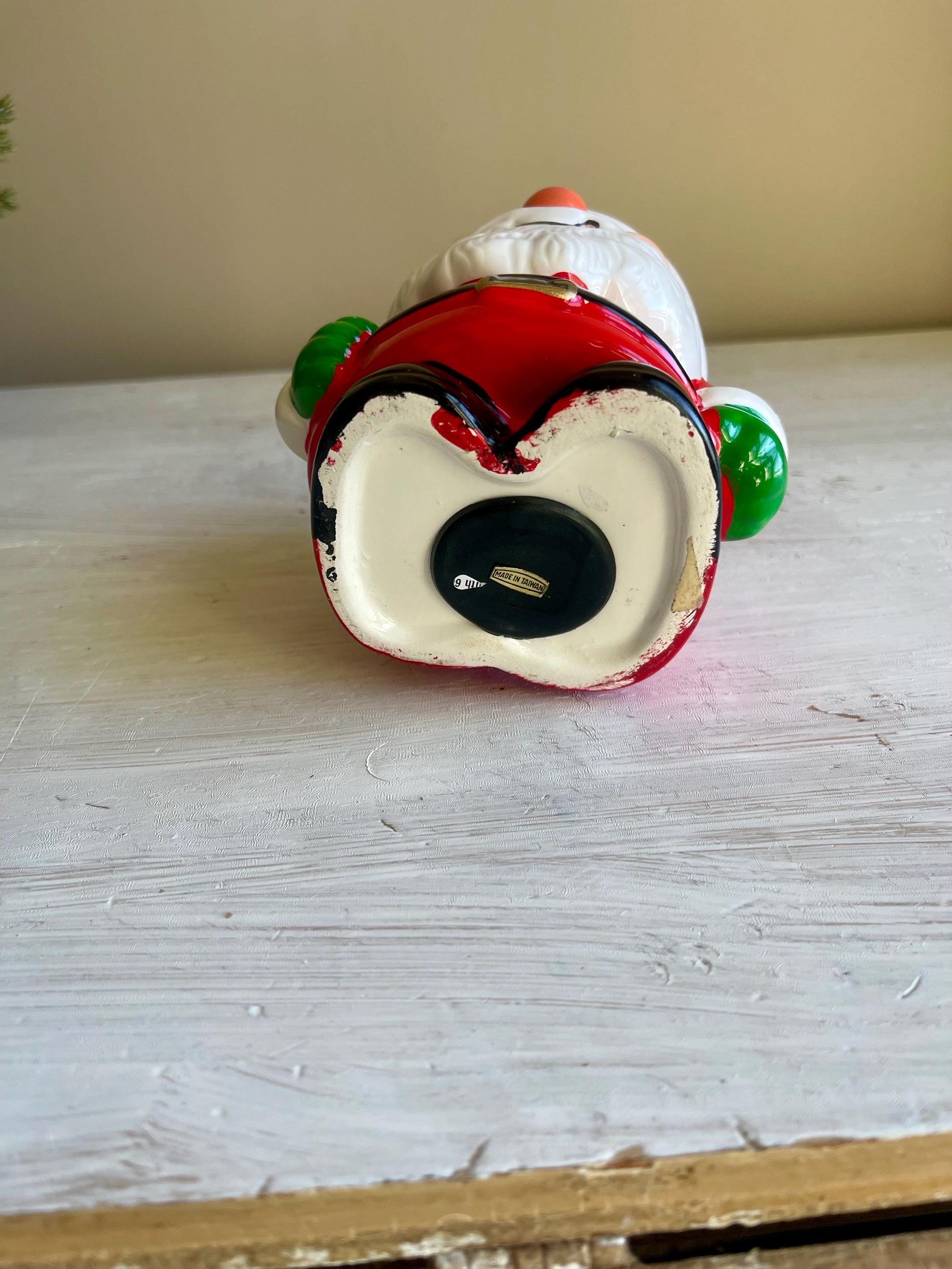 Vintage Santa Claus Piggy Bank | Christmas Bank | Vintage Christmas | Vintage Santa Claus | Vintage Santa Coin Bank