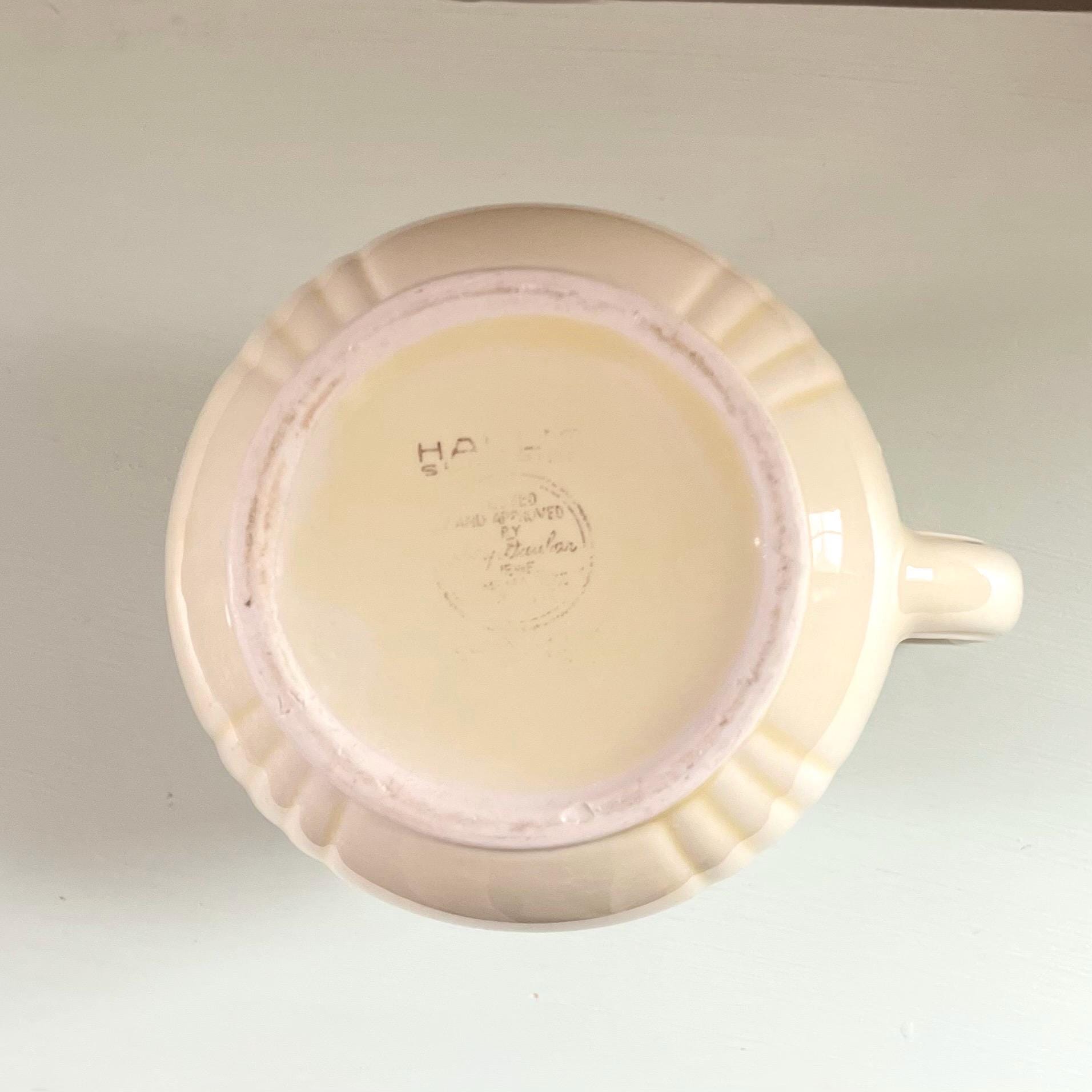Vintage Hall Autumn Leaf Juice Pitcher - Retro Kitchenware - 1950s Drink Pitcher - Vintage Pitcher - Vintage Fall Dishes