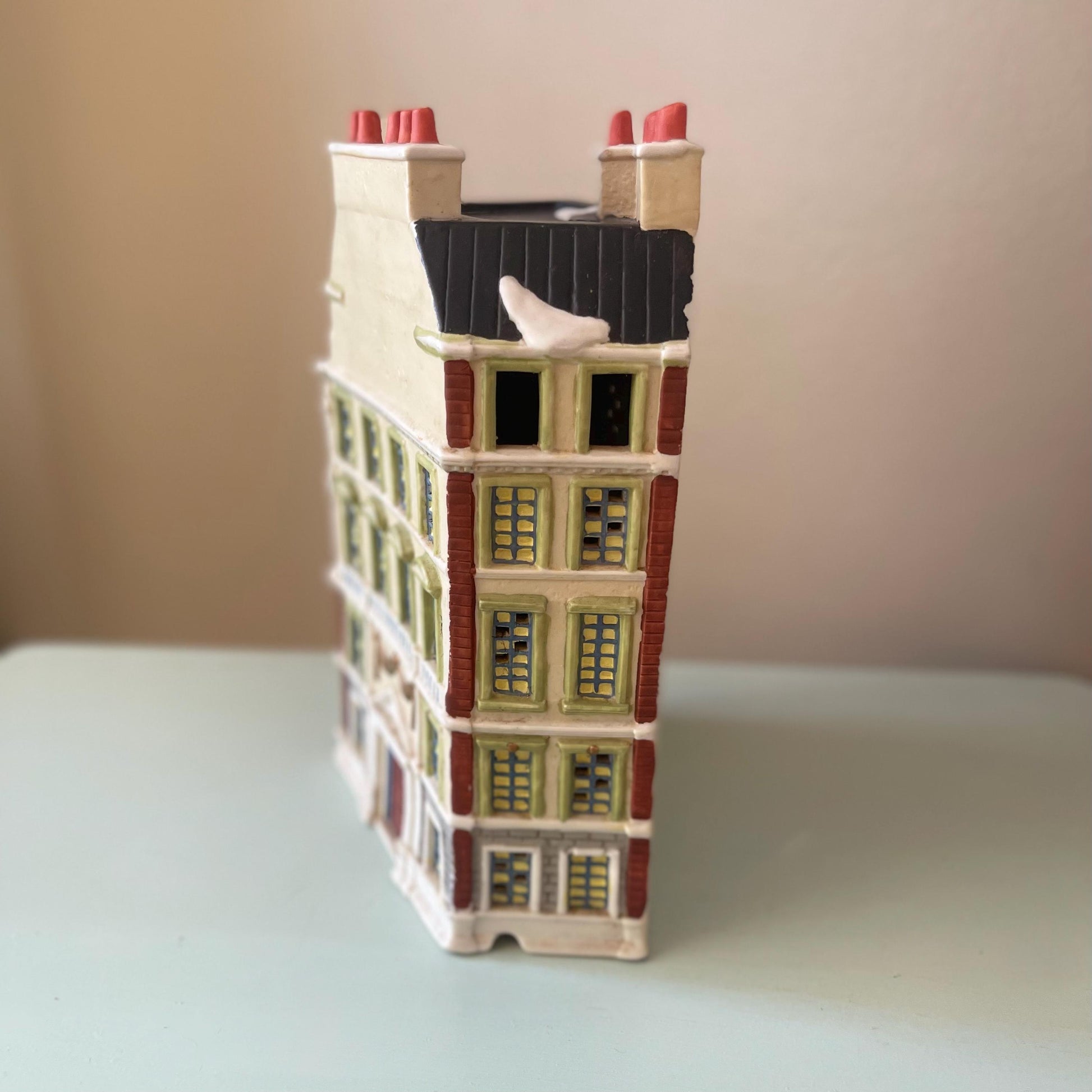 Santas Best Streets of London 20 | Vintage Christmas Village | Christmas Village House | Santas Best Christmas Village