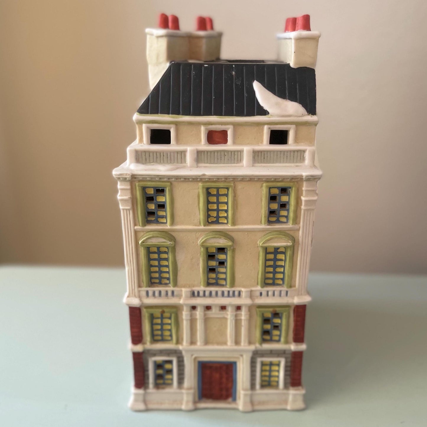 Santas Best Streets of London 20 | Vintage Christmas Village | Christmas Village House | Santas Best Christmas Village