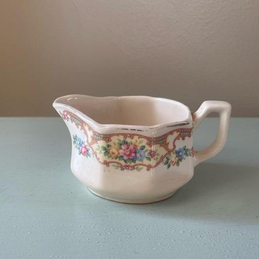 Vintage Mount Clemens Mildred Creamer | 1930s Vintage Dishes | Vintage Coffee Creamer | 1930s Vintage China | Mount Clemens Mildred China