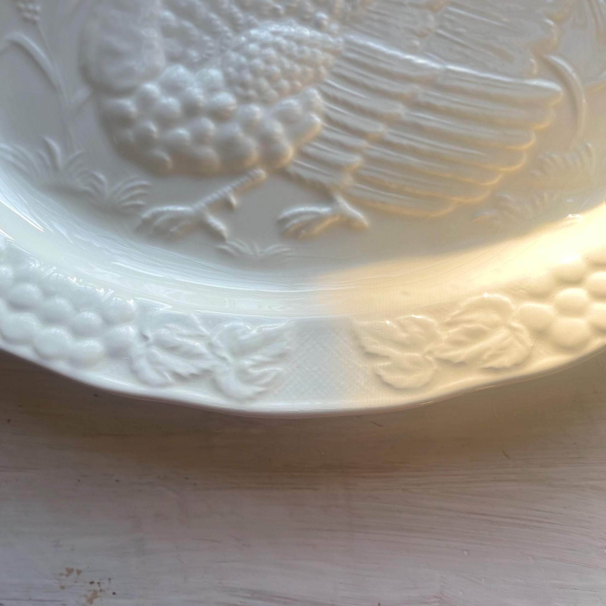 King Tom Turkey Platter - Vintage Thanksgiving Platter - Thanksgiving Serving Plate - Thanksgiving Tabletop Decor - Fall Decor