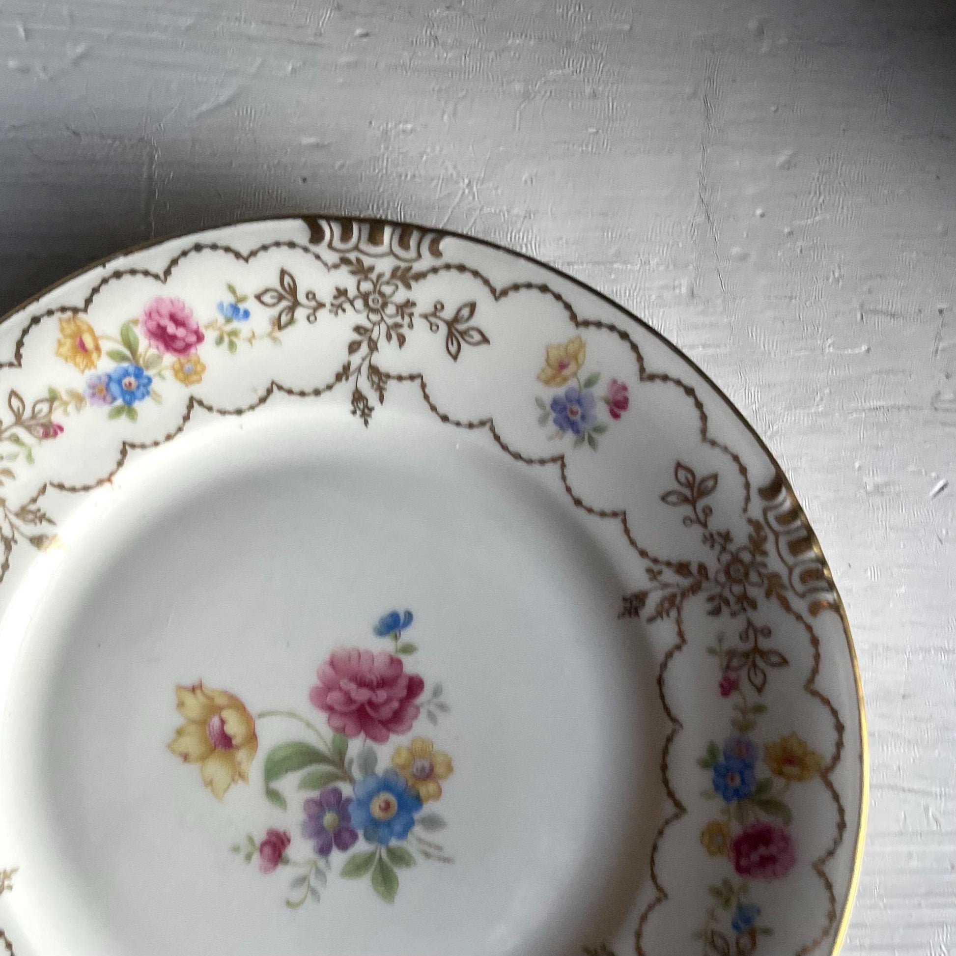 Winterling Bavaria China Plates | Bread and Butter Plates | Lunch Plates | Salad Plates | Vintage German China | Vintage Dishes