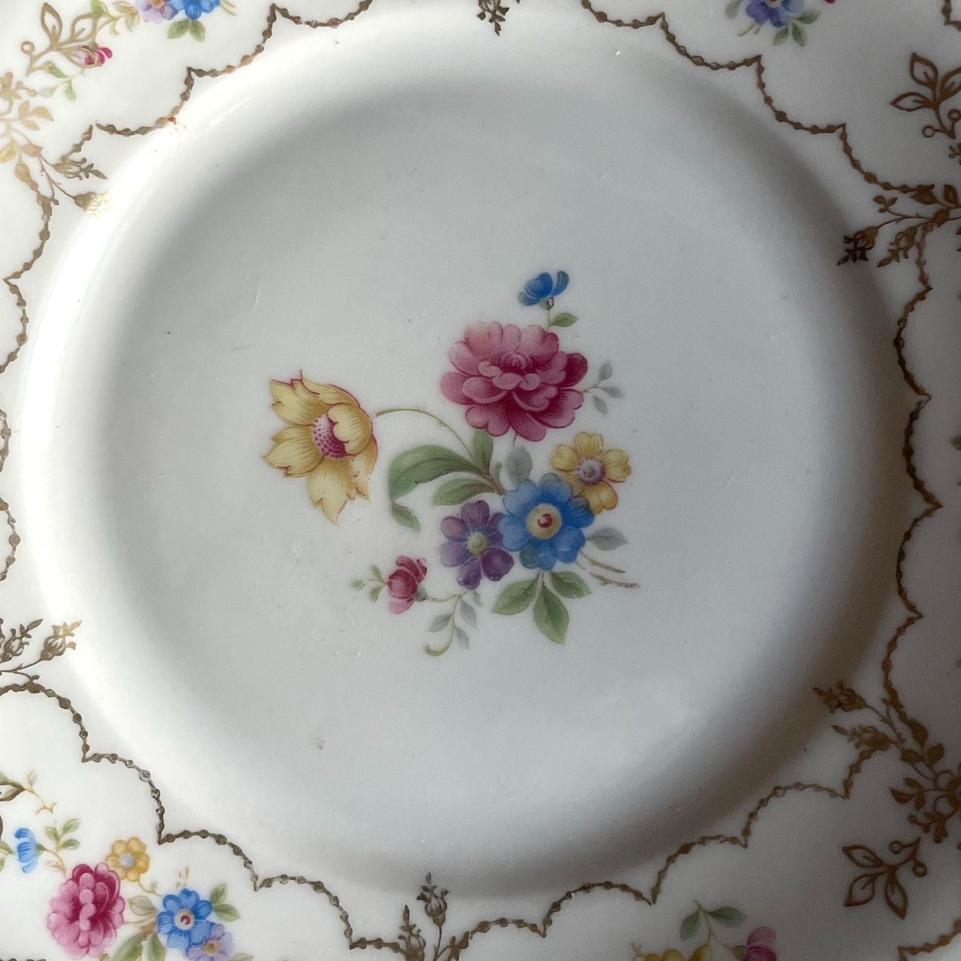 Winterling Bavaria China Plates | Bread and Butter Plates | Lunch Plates | Salad Plates | Vintage German China | Vintage Dishes
