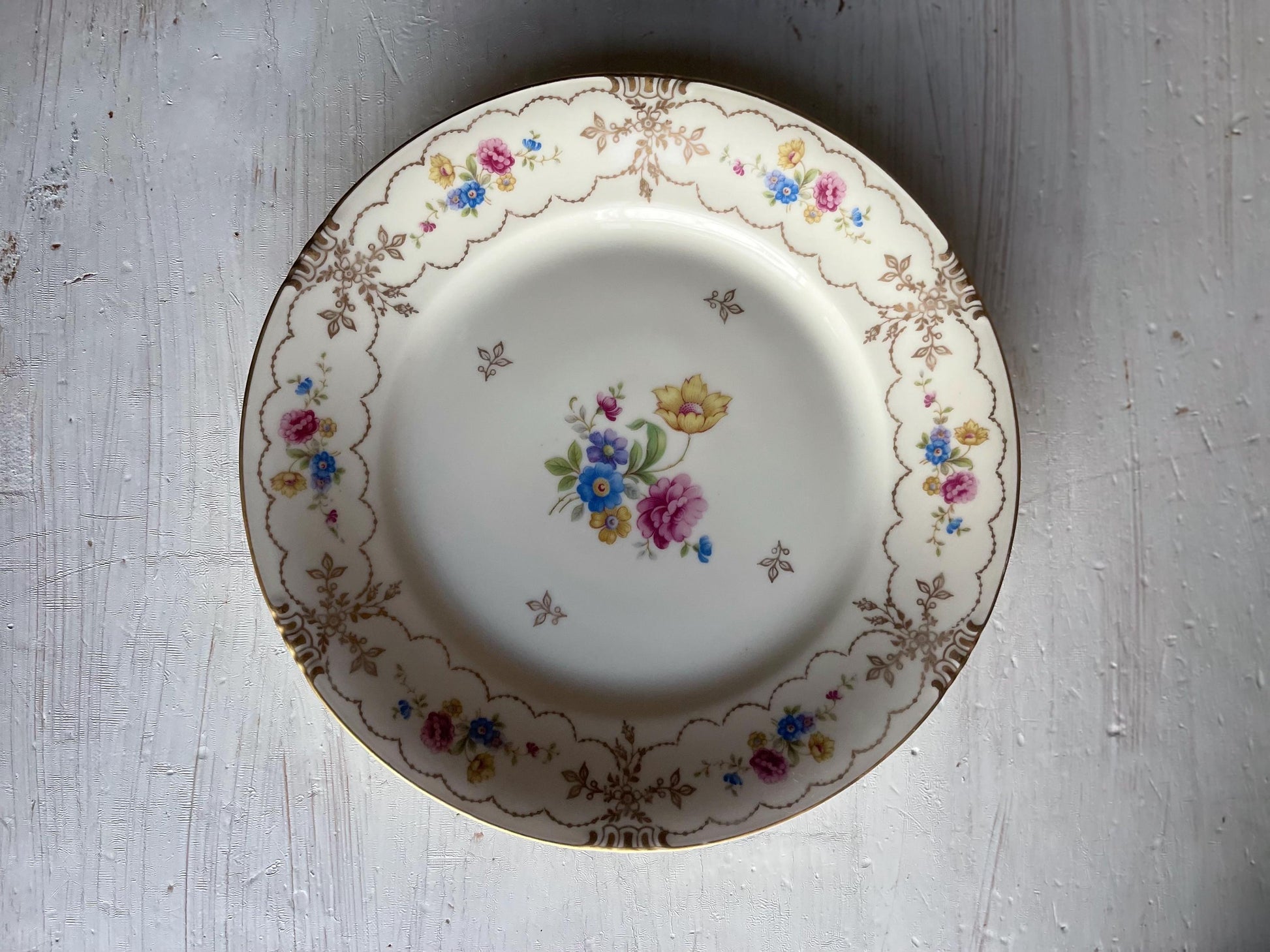 Winterling Bavaria China Plates | Bread and Butter Plates | Lunch Plates | Salad Plates | Vintage German China | Vintage Dishes