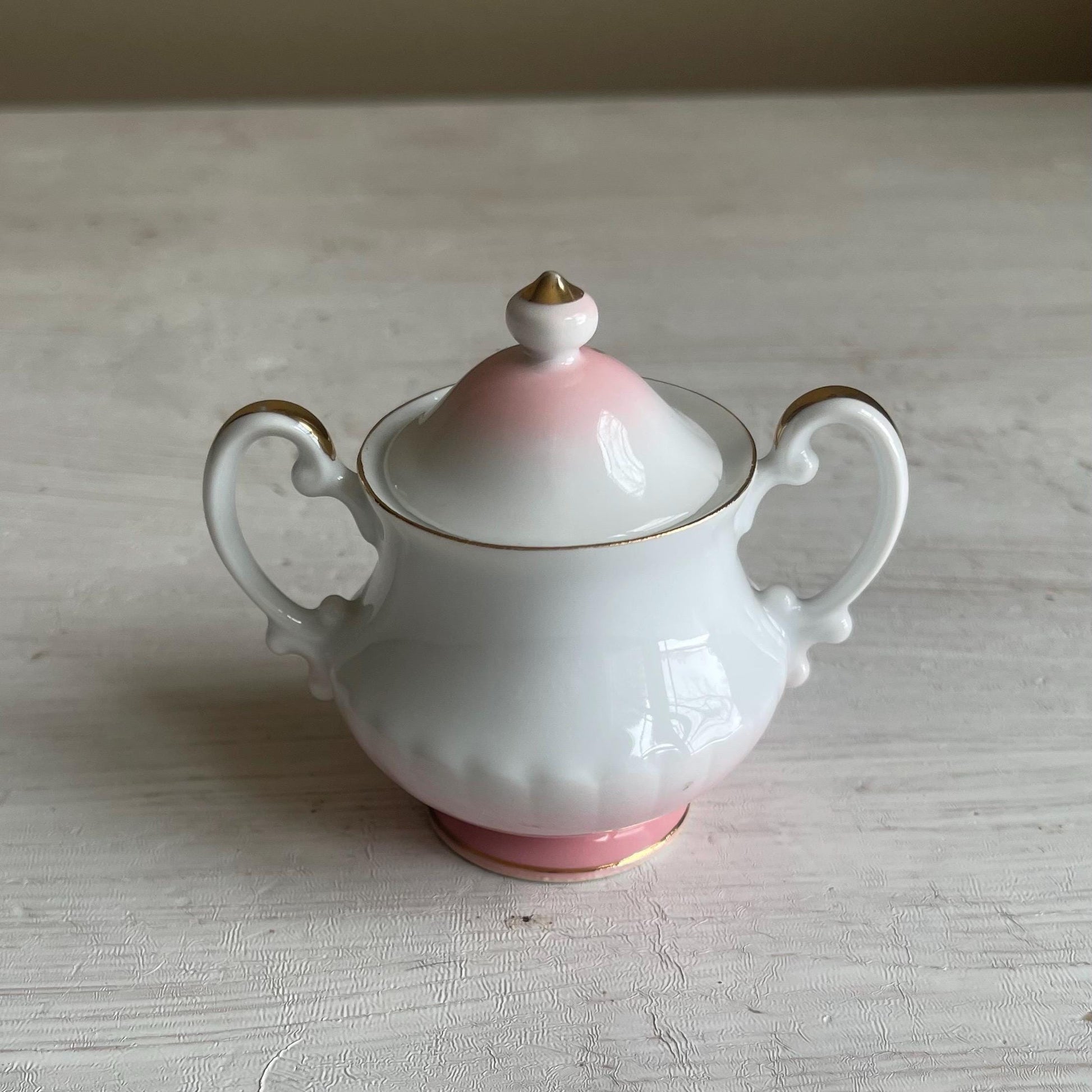 Vintage Takiro Japan Sugar Bowl and Creamer Set - Japanese China - Vintage Mini Sugar Bowl and Creamer - Hand Painted - Tea Lover Gift