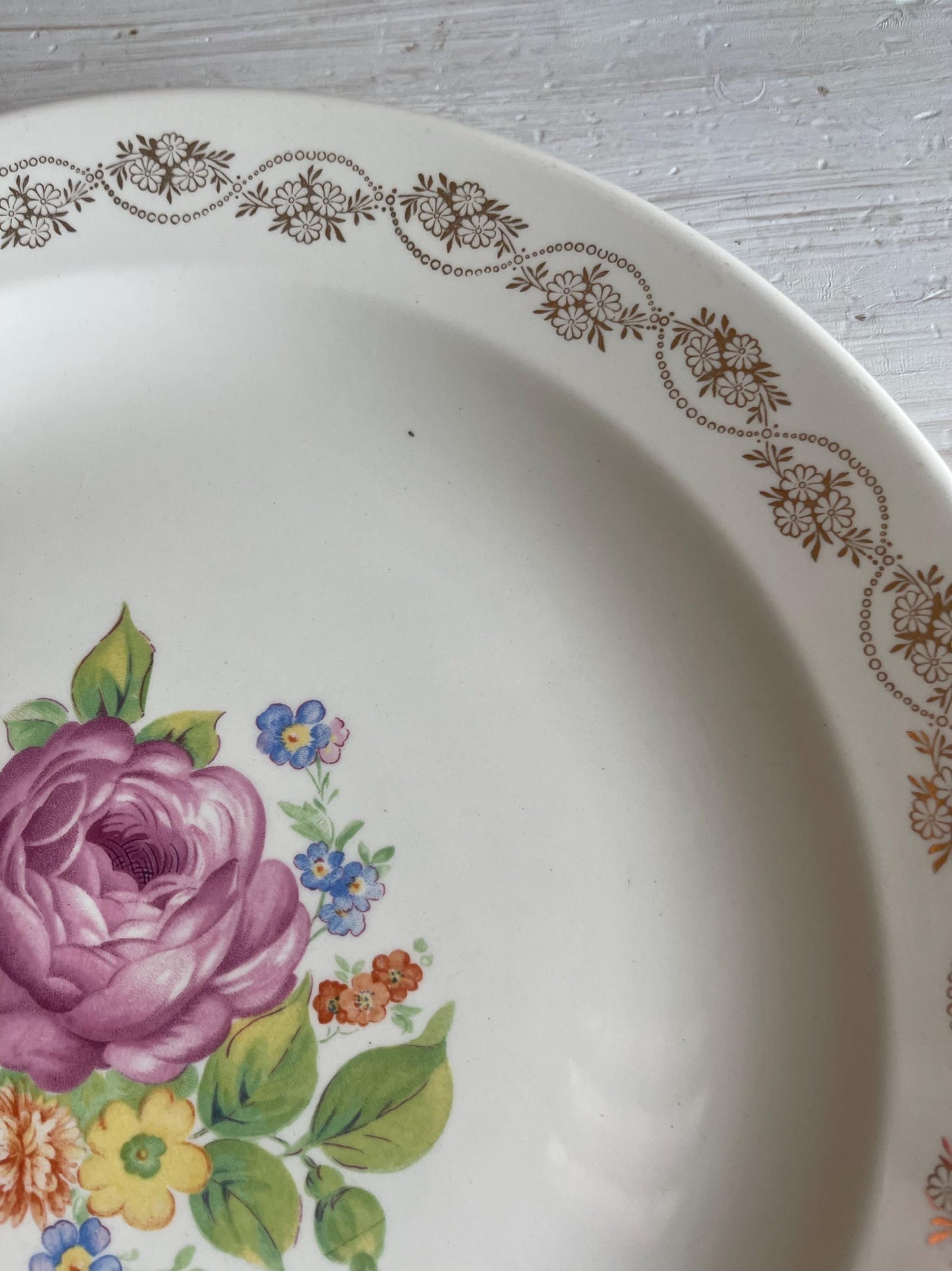 Daisy Ann Serving Plate | Vintage Royal China Plate | Vintage Serving Platter