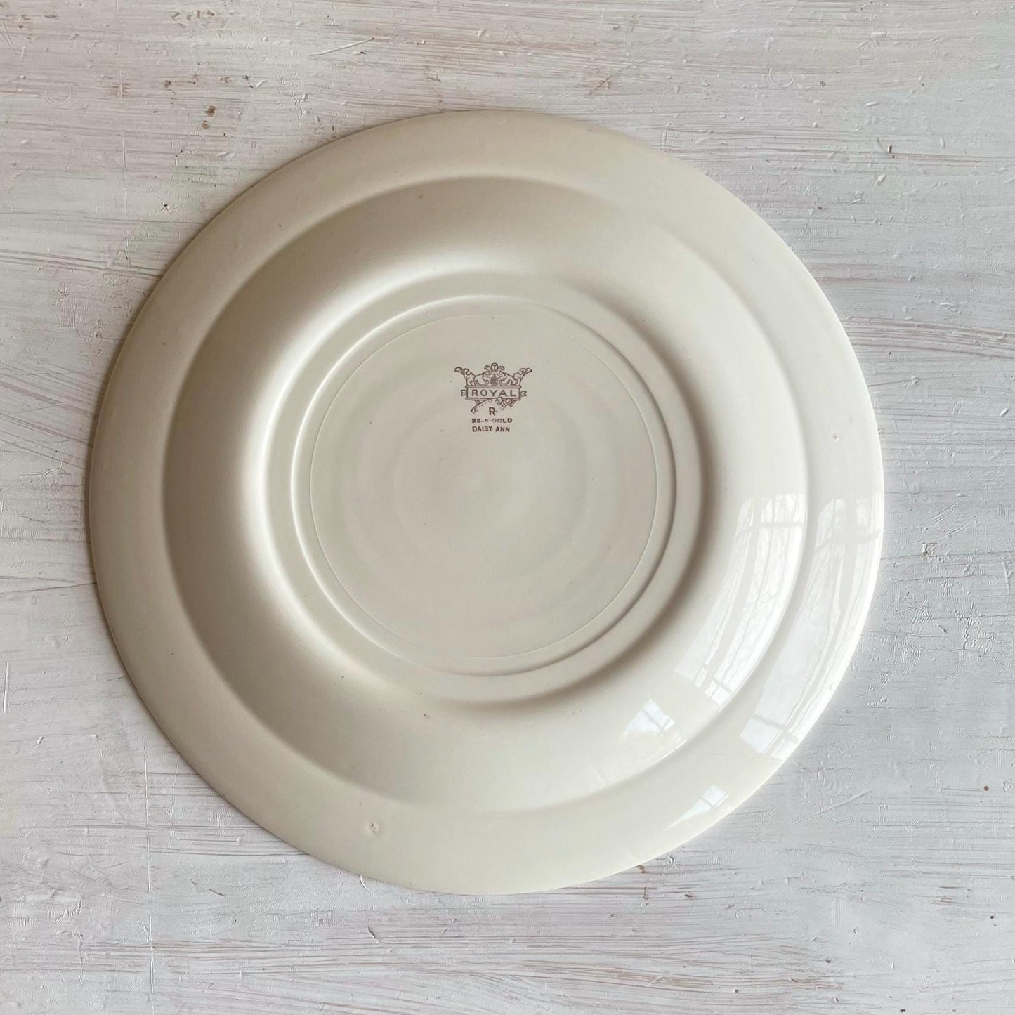 Vintage Royal China Daisy Ann Serving Plate - 1950s Kitchen Decor