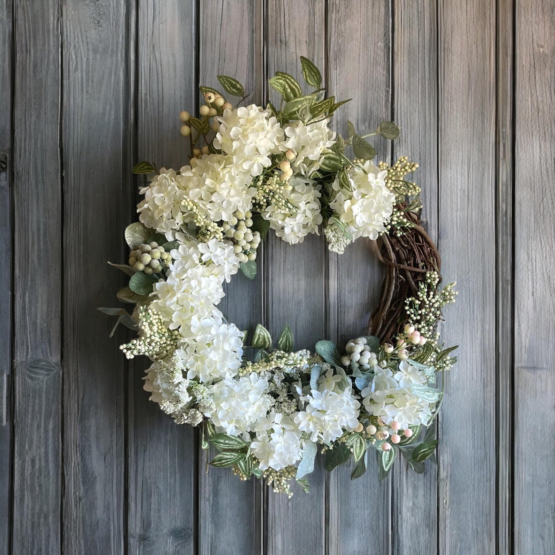 Spring Wreath | Elegant Spring Wreath | Spring Wreath for Front Door | Farmhouse Wreath