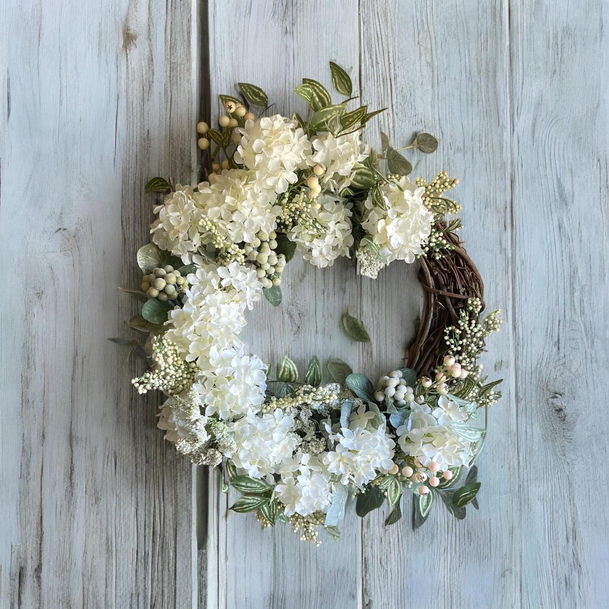 Spring Wreath | Elegant Spring Wreath | Spring Wreath for Front Door | Farmhouse Wreath