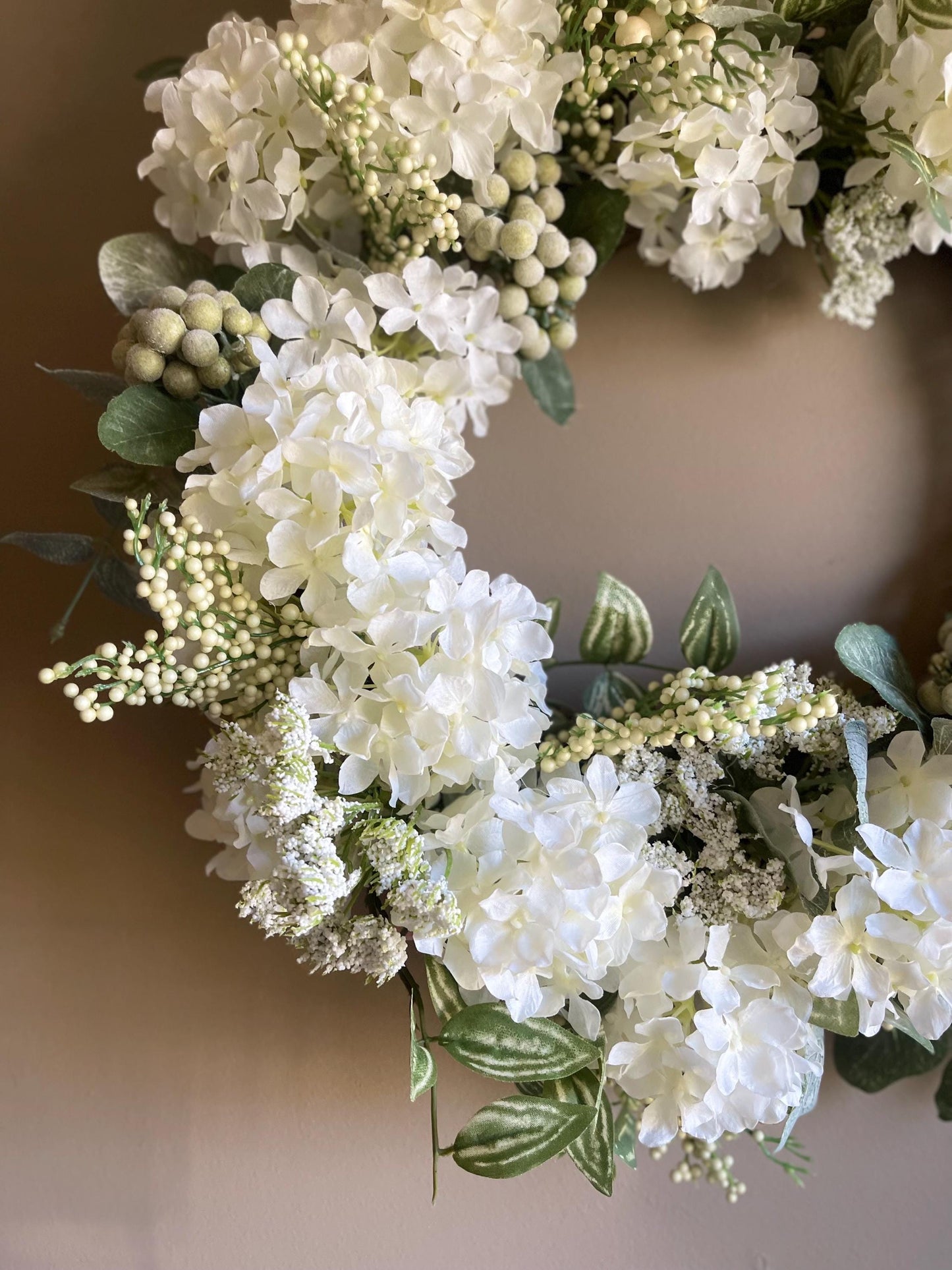 Spring Wreath | Elegant Spring Wreath | Spring Wreath for Front Door | Farmhouse Wreath