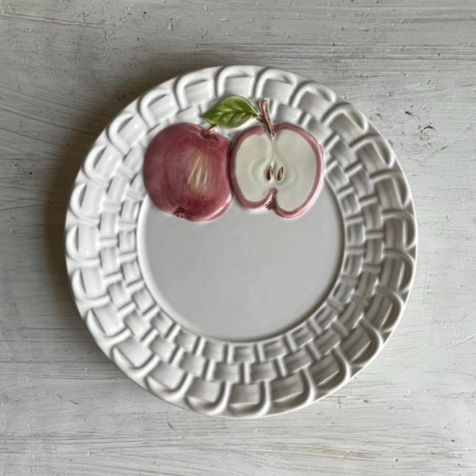 Cost Plus Fruit Plates Set of 4 | Vintage Plates | Cottagecore Dinnerware