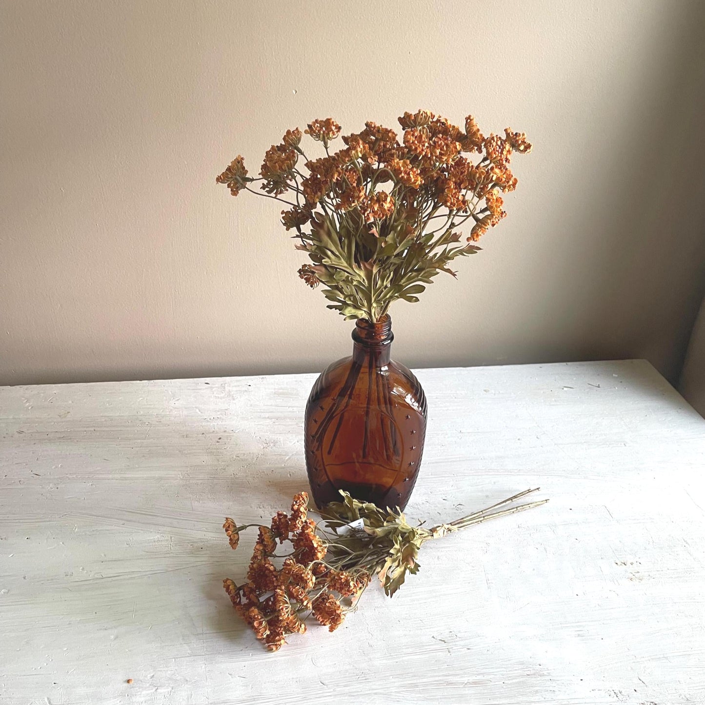 Fennel Flower Bundle 13 Inch | Pumpkin | Fall Floral Filler