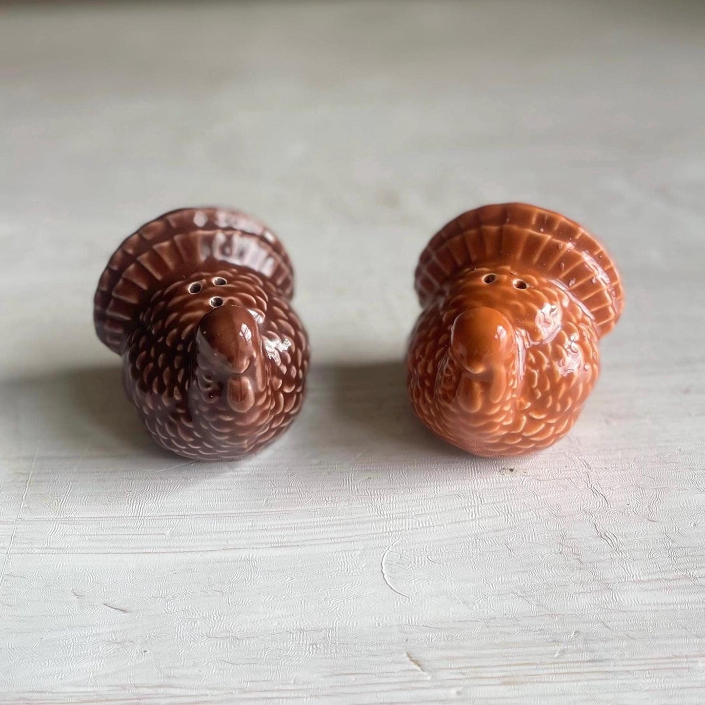 Vintage Thanksgiving Salt & Pepper Shakers | Fall Salt and Pepper Set | Vintage Fall Decor