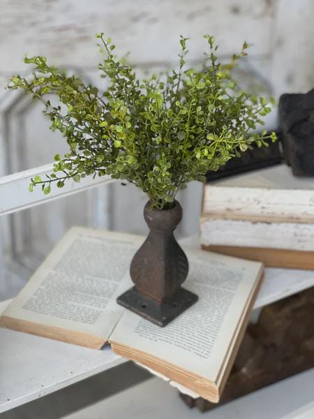 Baby's Grass Bush 14 Inch | New Green | Fall Greenery