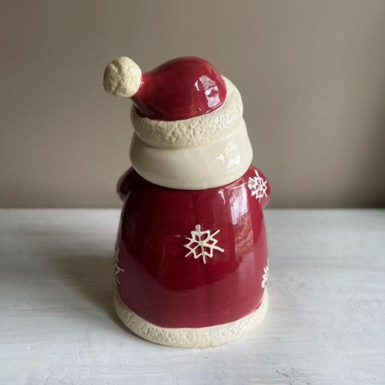 Vintage Santa Claus Cookie Jar: Holiday Kitchen Decor