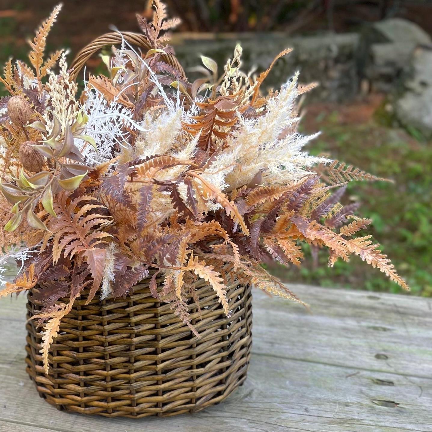 Fall Wall Basket | Pampas | Fall Decor | Floral Design | Wall Decor