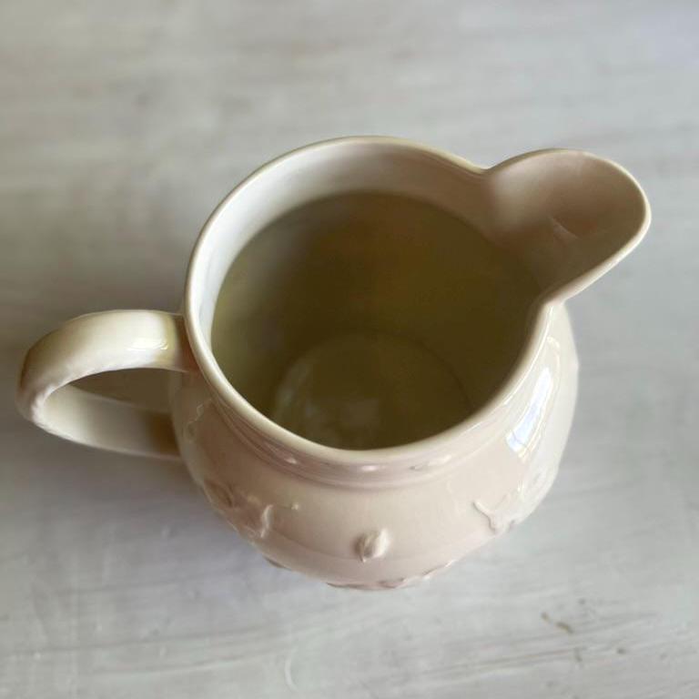 Oakleaf Pitcher - Laura Ashley - Fall Pitcher - Fall Kitchen Decor - Farmhouse Kitchen - Embossed Oak Leaf - Holiday Entertaining