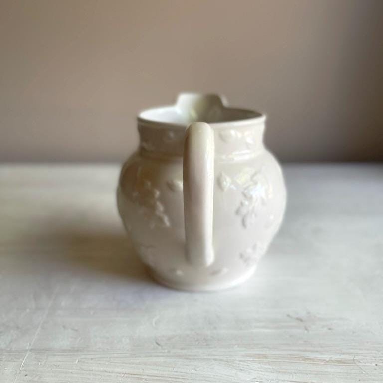 Oakleaf Pitcher - Laura Ashley - Fall Pitcher - Fall Kitchen Decor - Farmhouse Kitchen - Embossed Oak Leaf - Holiday Entertaining