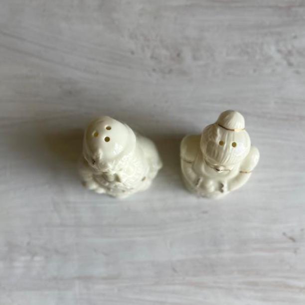 Vintage Santa & Mrs Claus Salt and Pepper Shakers | Formalities Baum Brothers