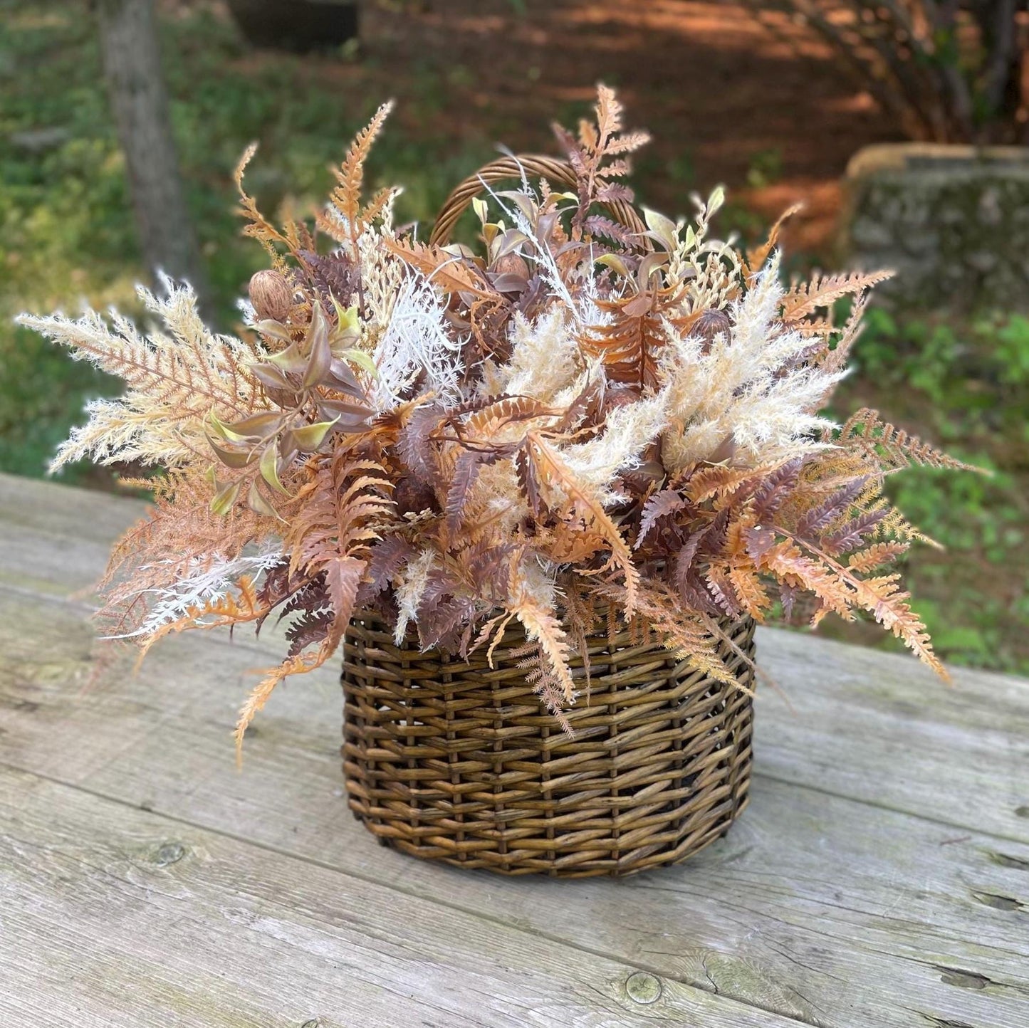 Fall Wall Basket | Pampas | Fall Decor | Floral Design | Wall Decor