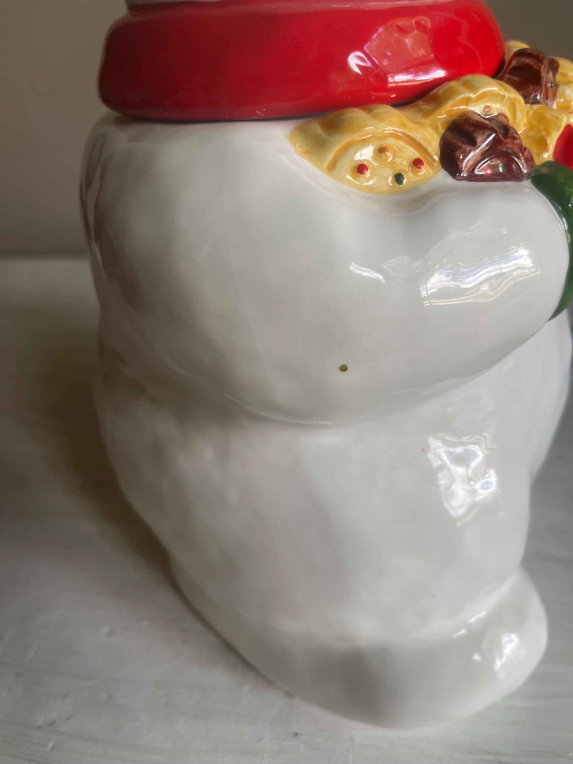 Vintage Snowman Cookie Jar | Christmas Cookie Jar | Vintage Christmas | Snowman Cookie Jar | Vintage Christmas Cookie Jar | Holiday Decor