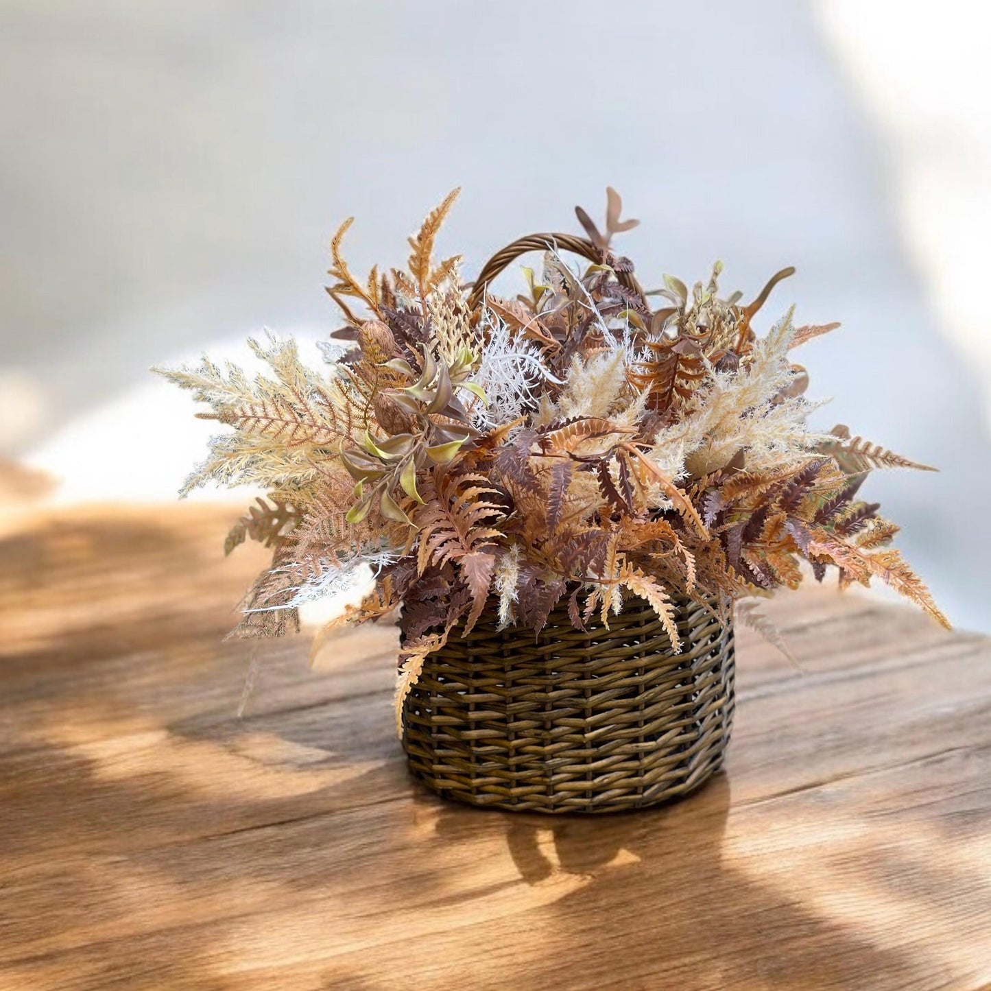 Fall Wall Basket | Pampas | Fall Decor | Floral Design | Wall Decor