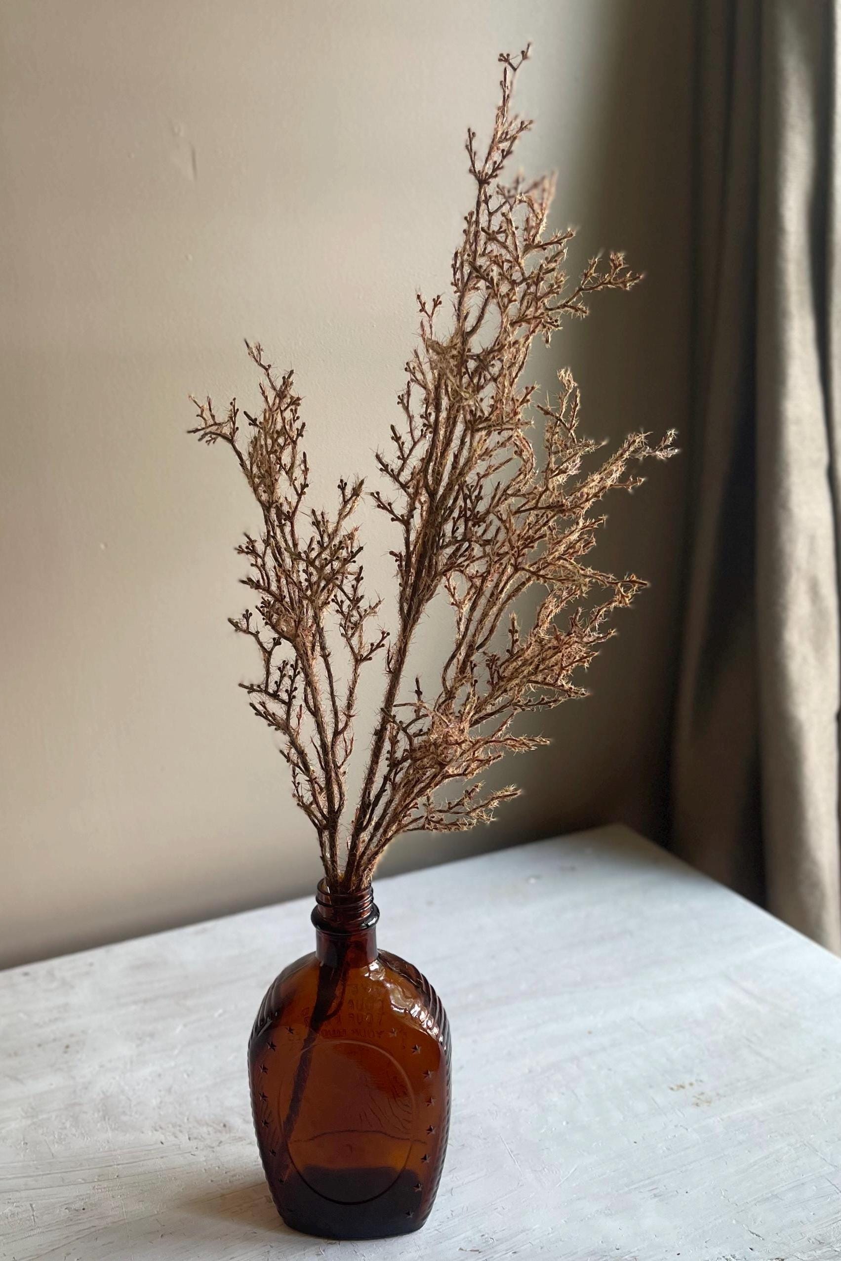 Fall Branch Stem | Flannel Branch Spray 36-Inches | Autumn Wreath Supplies | High Quality Artificial Branch | Fall Artificial Floral