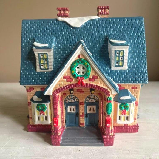 Department 56 Double Bungalow Snow Village 1989 | Department 56 | Christmas Village | Dept 56 Snow Village | Retired Christmas Village House