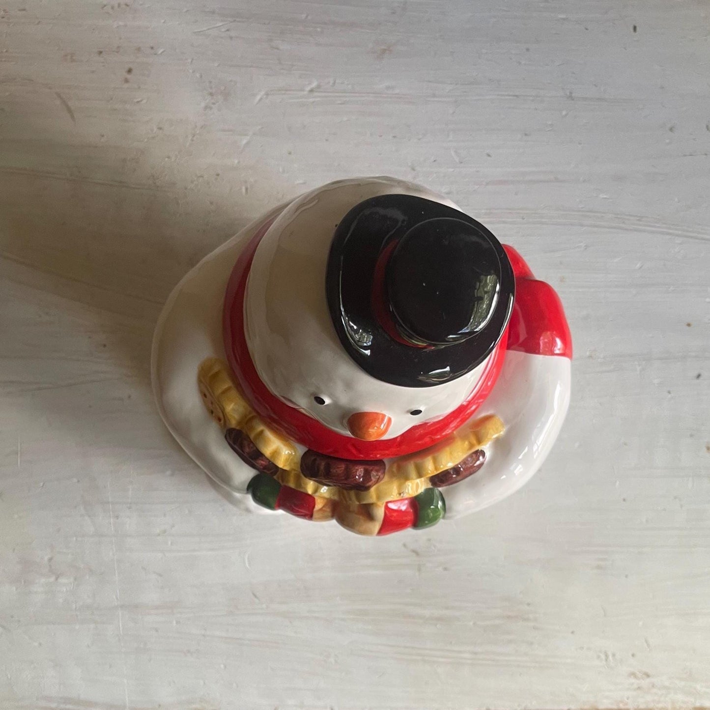 Vintage Snowman Cookie Jar | Christmas Cookie Jar | Vintage Christmas | Snowman Cookie Jar | Vintage Christmas Cookie Jar | Holiday Decor