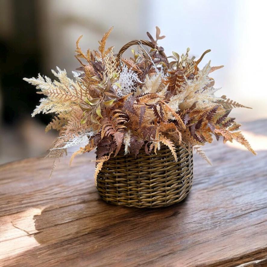 Pampas Hills Bouquet 20 Inch | Pampas Grass | Fall Artificial Greenery