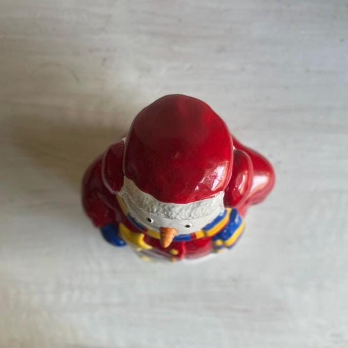 Vintage Snowman Cookie Jar | Christmas Cookie Jar | Vintage Christmas | Snowman Cookie Jar | Vintage Christmas Cookie Jar | Holiday Decor