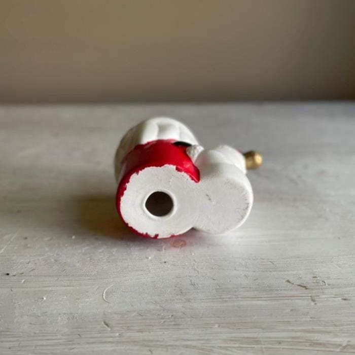 Vintage Snowman Tea Light Holder | Christmas Candleholder | Snowman Candleholder | Christmas Village | Christmas Decor